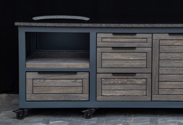 Kamado stalas "Big250 Oak-grey/7016" - Image 9