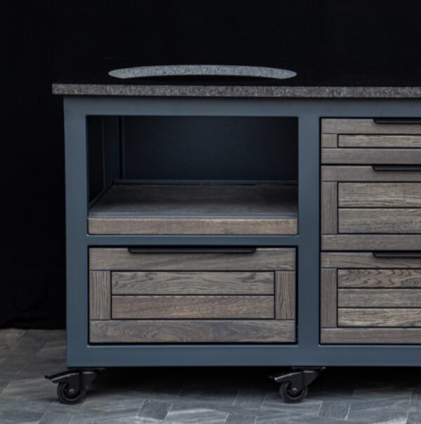 Kamado stalas "Big250 Oak-grey/7016" - Image 15