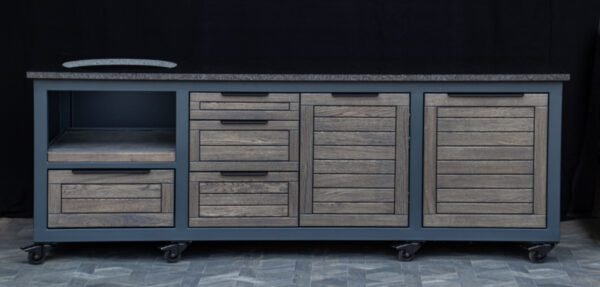 Kamado stalas "Big250 Oak-grey/7016" - Image 19