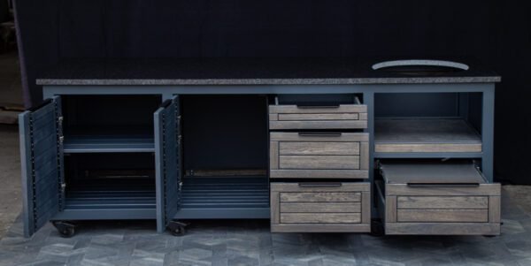 Kamado stalas "Big250 Oak-grey/7016" - Image 18