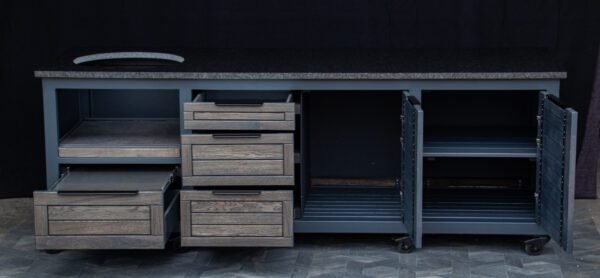 Kamado stalas "Big250 Oak-grey/7016" - Image 14