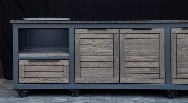 Kamado stalas "250 Oak-grey/7016" - Image 12