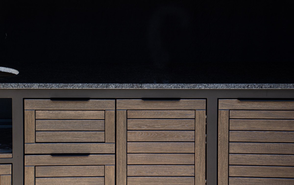 Kamado stalas "Big250 Oak-black/9005" - Image 44