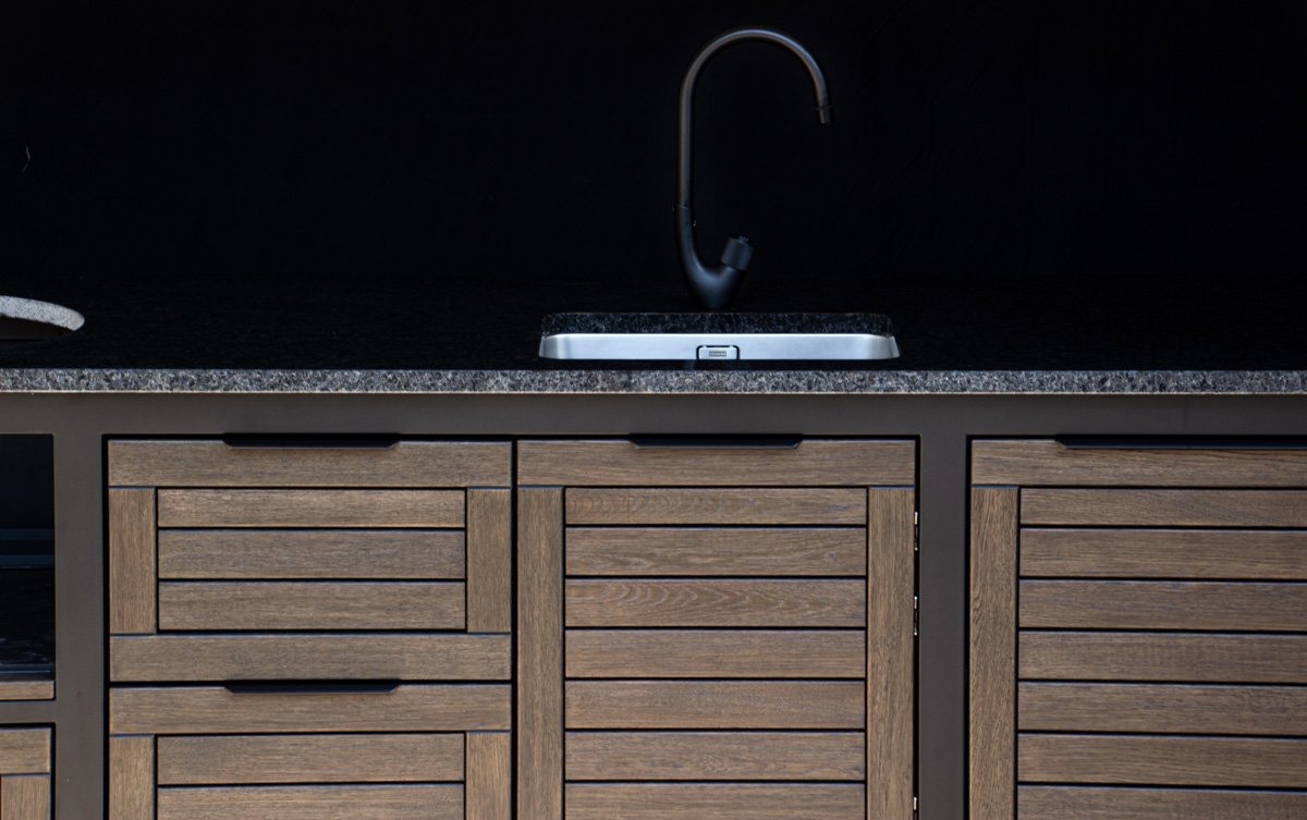 Kamado stalas "Big250 Oak-black/9005" - Image 22