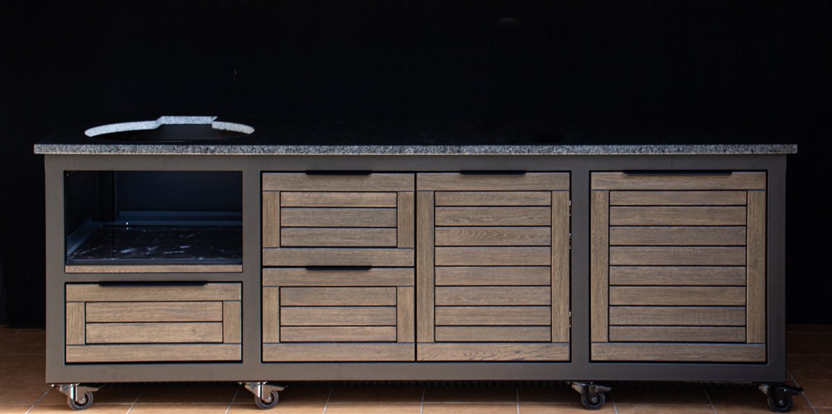 Kamado stalas "Big250 Oak-black/9005" - Image 43