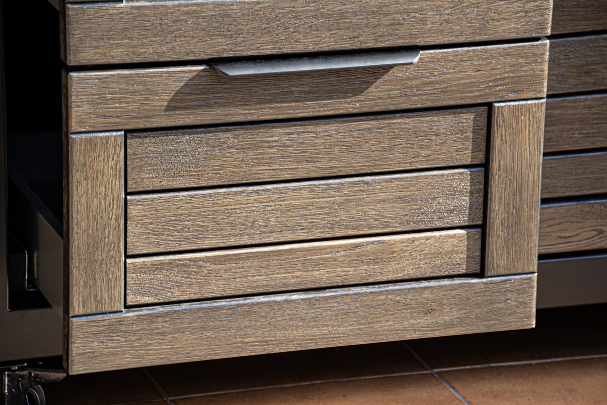 Kamado stalas "Big250 Oak-black/9005" - Image 24