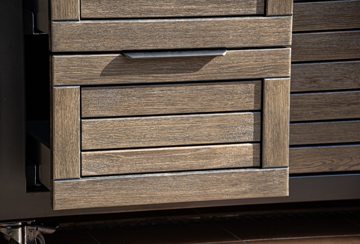 Kamado stalas "Big250 Oak-black/9005" - Image 21