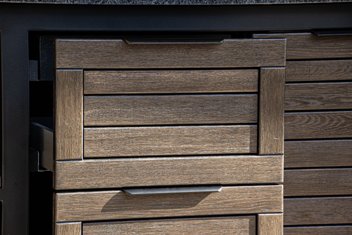 Kamado stalas "Big250 Oak-black/9005" - Image 15