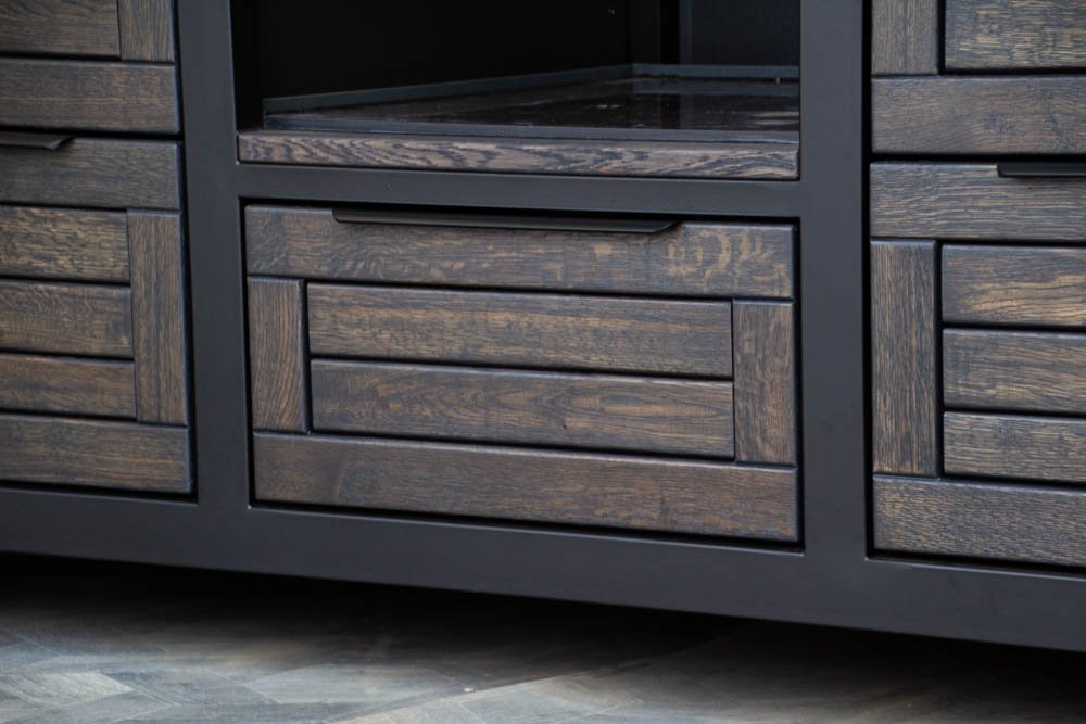 Kamado stalas "Big400 Oak-black/9005" - Image 62
